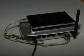 Netgear WGT634u with NBD USB drive